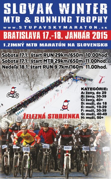 Pozvánka: SLOVAK WINTER MTB & RUN, 17.-18.1.2015 - bikepoint.sk