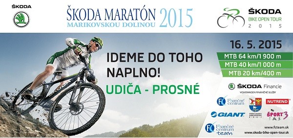 Už túto sobotu. Škoda maratón Marikovskou dolinou 2015 - bikepoint.sk