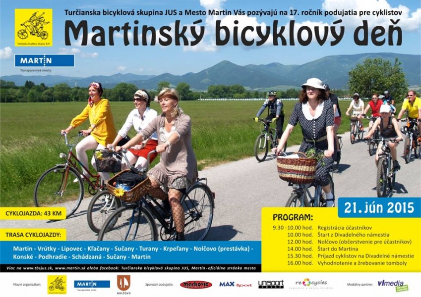 Pozvánka: Martinský bicyklový deň 2015 - bikepoint.sk