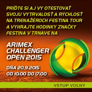 Pozvánka: FESTINA trenážeri v Trnave na ARIMEX CHALLENGER OPEN 2015 - bikepoint.sk