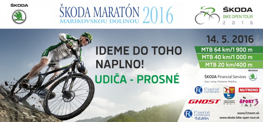 Pozvánka: Škoda maratón Marikovskou dolinou 2016 - bikepoint.sk