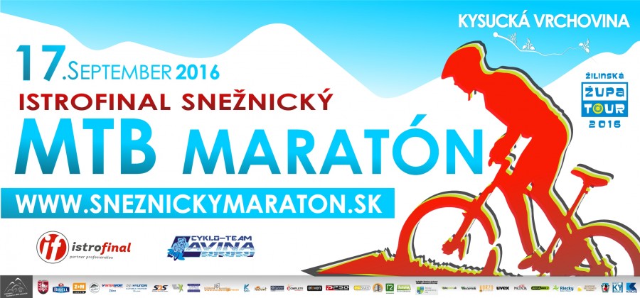 Pozvánka: ISTROFINAL SNEŽNICKÝ MTB  maratón – Kysucká vrchovina 17.9. - bikepoint.sk
