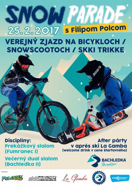Pozvánka: SNOWPARADE s Filipom Polcom - bikepoint.sk