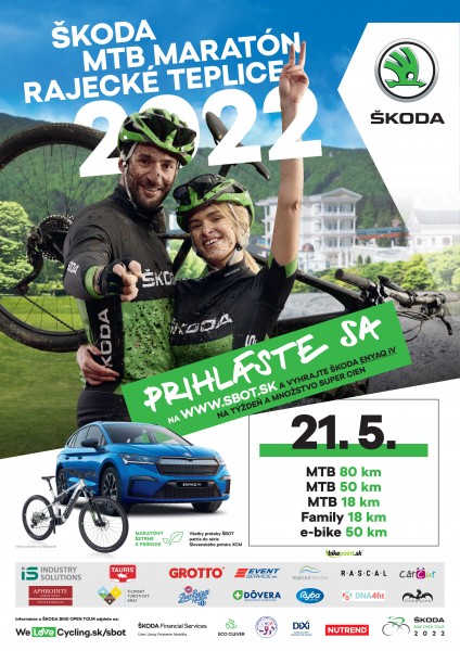 ŠKODA MTB MARATÓN Rajecké Teplice  2022 je za dverami - bikepoint.sk