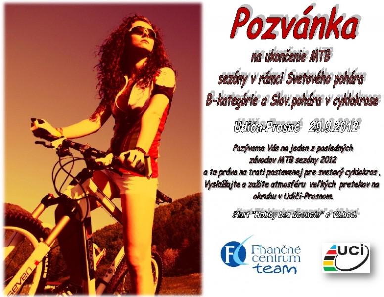 Pozvánka:  Svetový pohár B-kategórie v cyklokrose - bikepoint.sk
