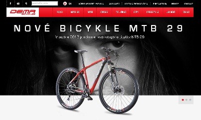 DEMA sprístupnila na svojom webe radu výrobkov  2013 - bikepoint.sk