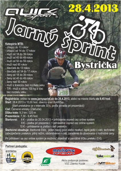 QUICK SPORT JARNÝ ŠPRINT sa blíži - bikepoint.sk
