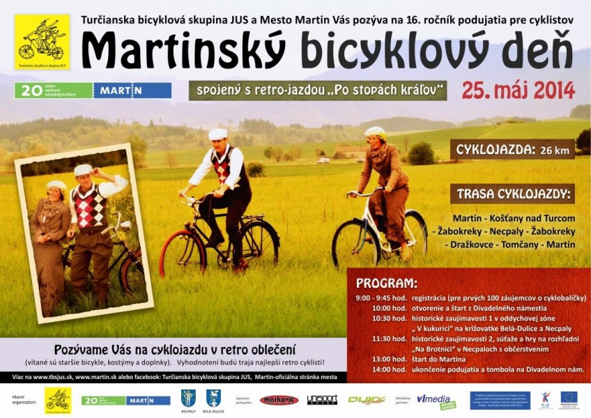 Pozvánka: Martinský bicyklový deň - bikepoint.sk