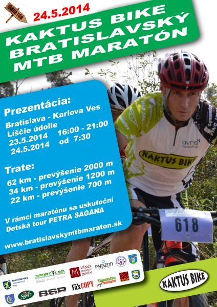 Pozvánka: KAKTUS BIKE BRATISLAVSKÝ MTB MARATÓN 2014 - bikepoint.sk
