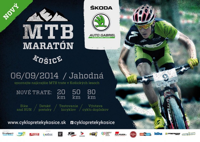 Pozvánka: Košický Škoda MTB maratón 2014 - bikepoint.sk
