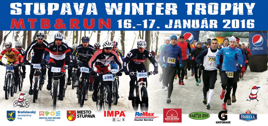 Pozvánka: STUPAVA WINTER TROPHY 2016 - MTB & RUN - bikepoint.sk