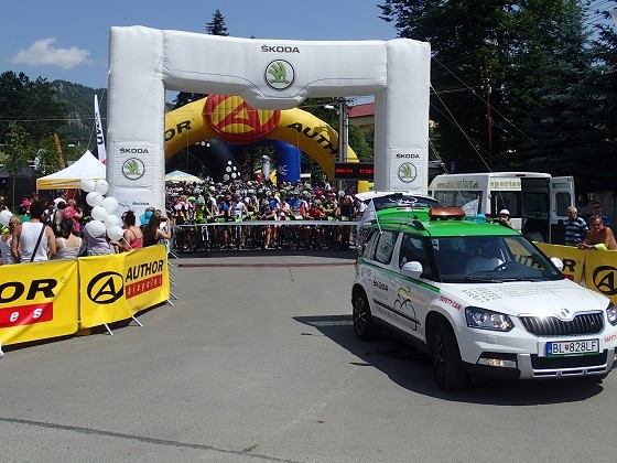 Report 2: AUTHOR ŠKODA Bikemaratón Súľovské skaly 2016 - bikepoint.sk