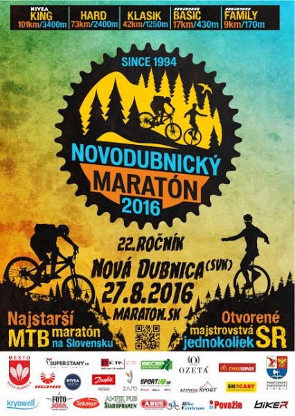 Pozvánka: NOVODUBNICKÝ MTB MARATÓN 2016 - bikepoint.sk