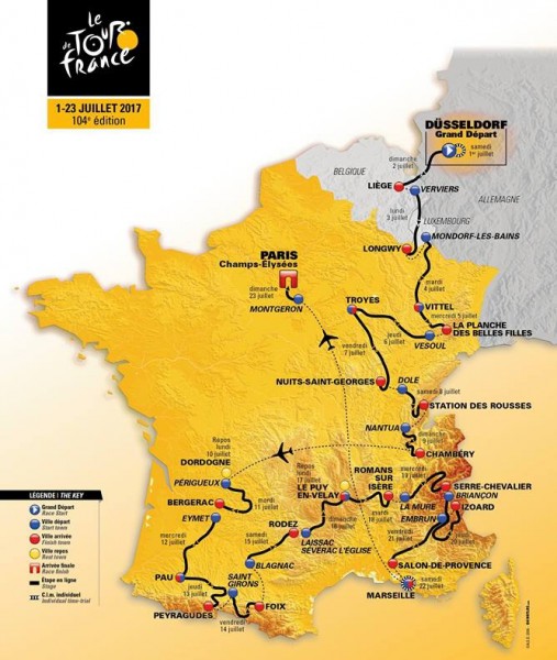 TdF 2017 predstavená - bikepoint.sk