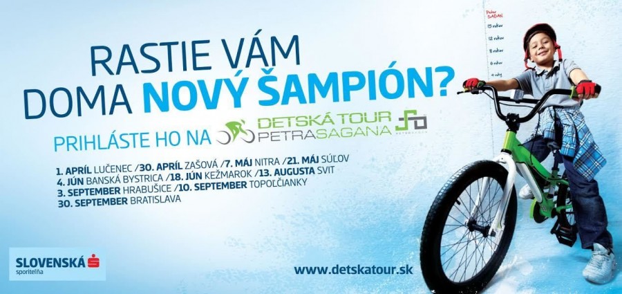 Pozvánka: Detská tour Petra Sagana 2017 - bikepoint.sk