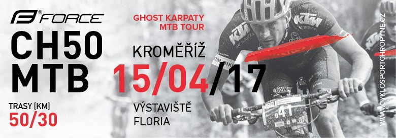 Pozvánka:  FORCE CHŘIBSKÁ 50MTB 2017 - bikepoint.sk