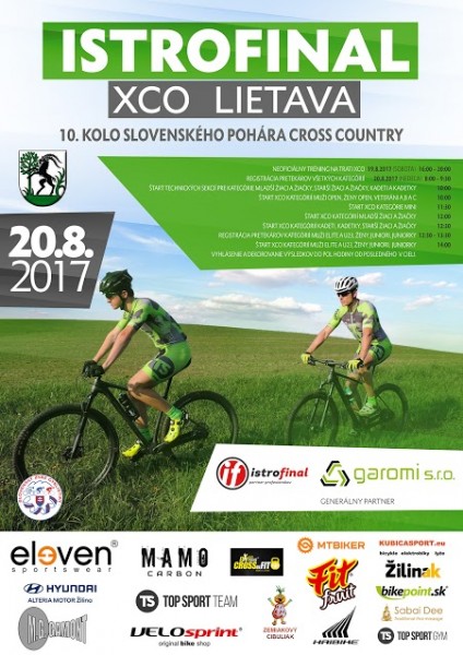 Pozvánka: ISTROFINAL XCO LIETAVA - bikepoint.sk