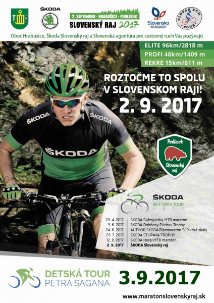 Pozvánka: ŠKODA SLOVENSKÝ RAJ už 2.9. - bikepoint.sk