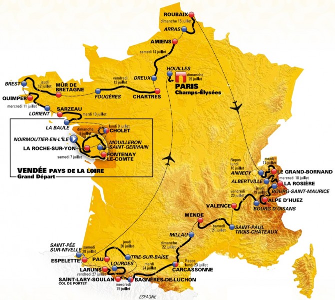 Predstavenie Tour de France 2018 - bikepoint.sk