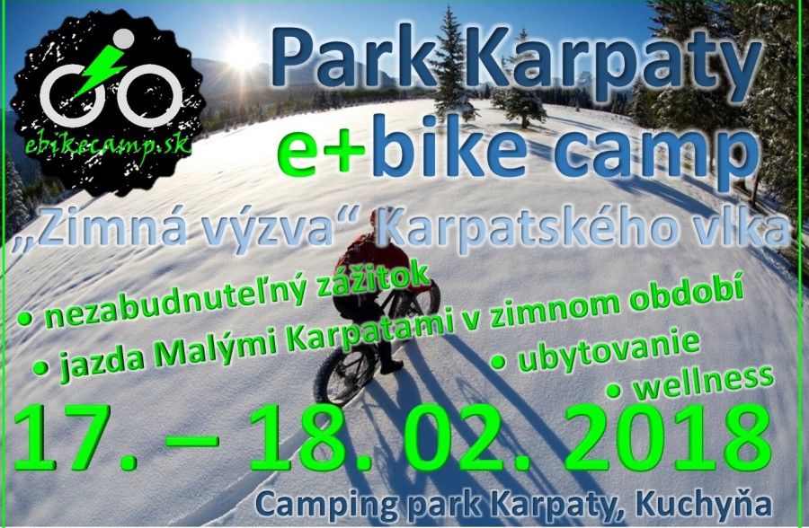 Pozvánka: e + bike camp Park Karpaty, ďalšia zimná akcia! - bikepoint.sk