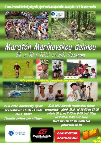Pozvánka: Maratón Marikovskou dolinou 2012 - bikepoint.sk