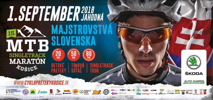 Pozvánka: ŠKODA MTB Singletrack Maratón Košice 2018 - bikepoint.sk