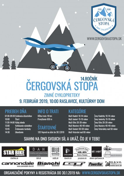 Pozvánka: ČERGOVSKÁ STOPA 2019 - bikepoint.sk