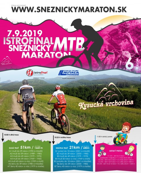 ISTROFINAL SNEŽNICKÝ MTB MARATÓN - bikepoint.sk
