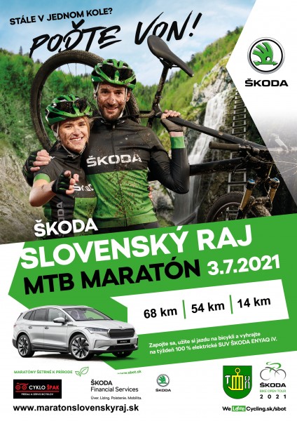 Pozvánka: ŠKODA SLOVENSKÝ RAJ MTB MARATÓN - bikepoint.sk