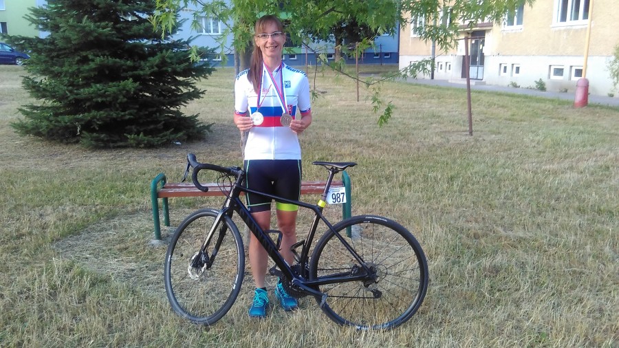 Maťka Cabúková z nášho bikepoint.sk eleven teamu je dvojnásobnou Majsterkou Slovenska - bikepoint.sk