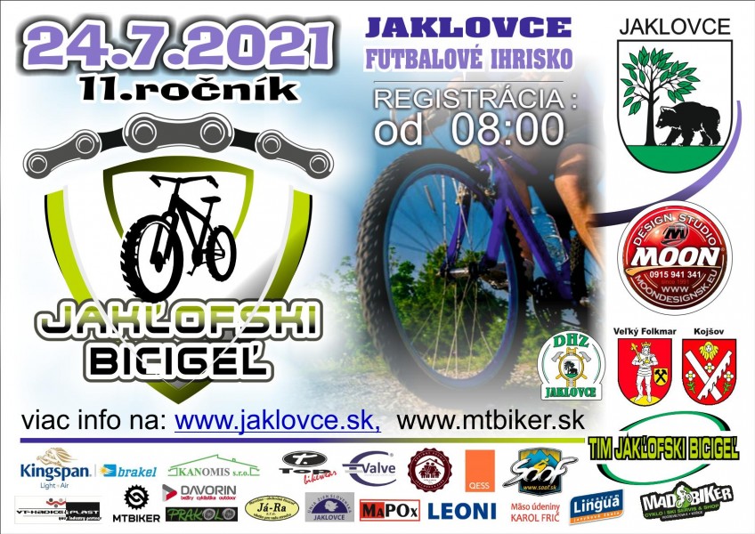 Pozvánka: JAKĽOFSKI BICIGEĽ už túto sobotu 24.7. - bikepoint.sk