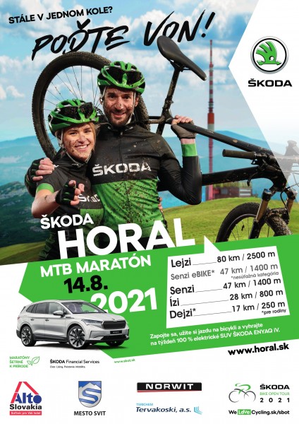 ŠKODA HORAL MTB MARATÓN 2021 - bikepoint.sk