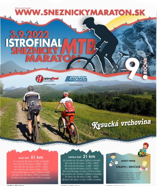 ISTROFINAL SNEŽNICKÝ MTB MARATÓN 2022 - bikepoint.sk