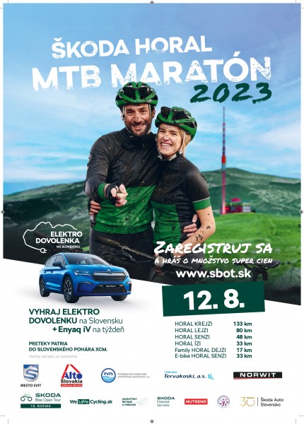 Pozvánka: ŠKODA Horal MTB Maratón 2023 - bikepoint.sk