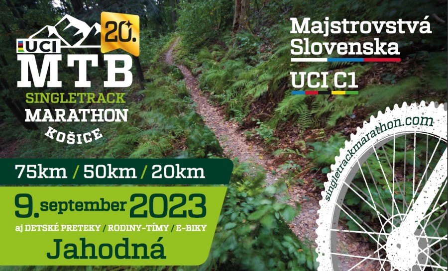 Pozvánka: 20. MTB Singletrack Maratón Košice ! - bikepoint.sk