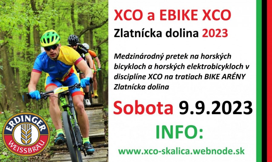 Pozvánka: XCO a E-BIKE XCO ZLATNÍCKA DOLINA 2023 - bikepoint.sk