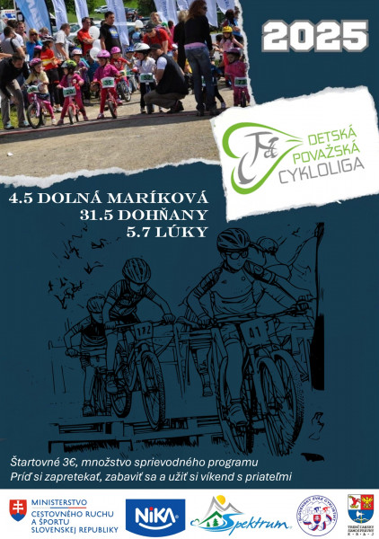 DETSKÁ Považská CykloLiga 2025 - bikepoint.sk