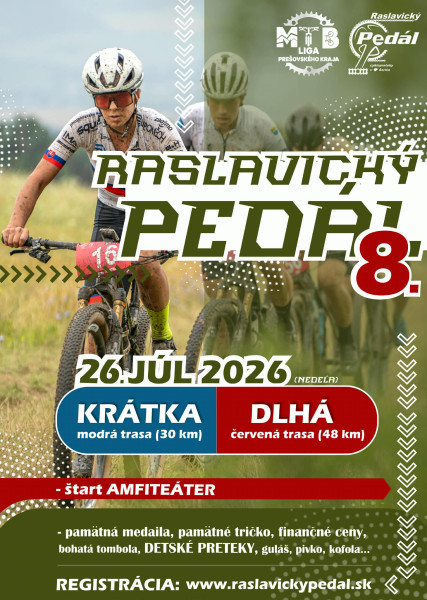 Pozvánka: RASLAVICKÝ PEDÁL – 8. EDÍCIA! - bikepoint.sk