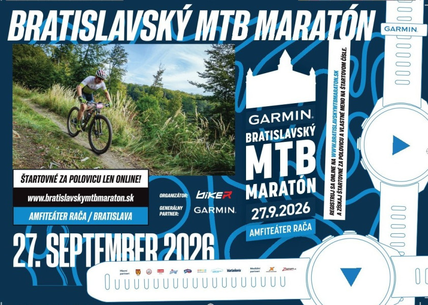 GARMIN Bratislavský MTB maratón 2026 - bikepoint.sk