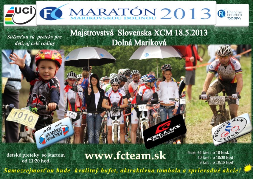 Pozvánka: FC maratón Marikovskou dolinou 2013 - bikepoint.sk