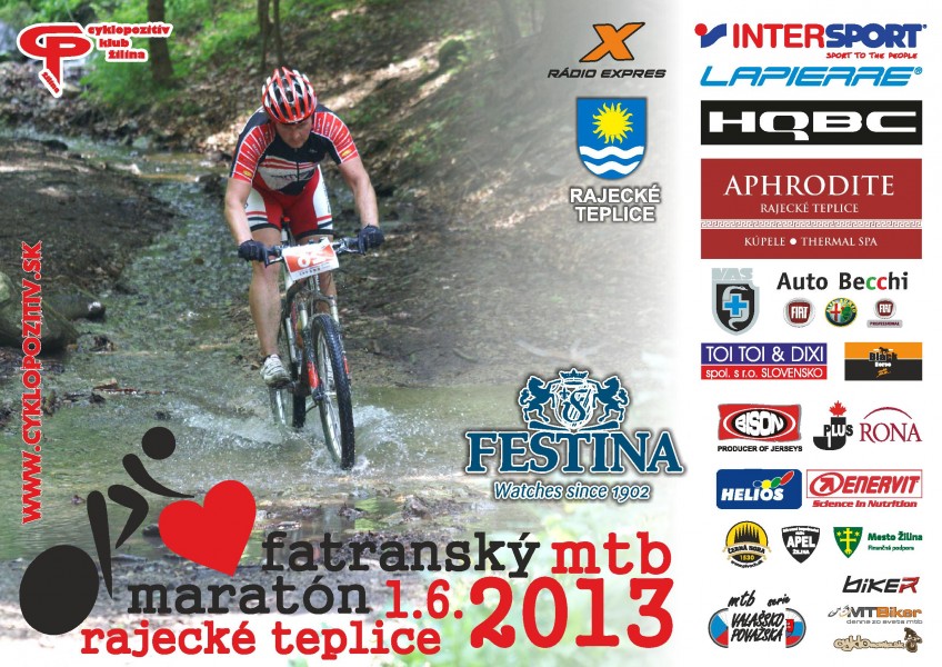 Pozvánka: Fatranský MTB maratón Rajecké Teplice 2013 - bikepoint.sk