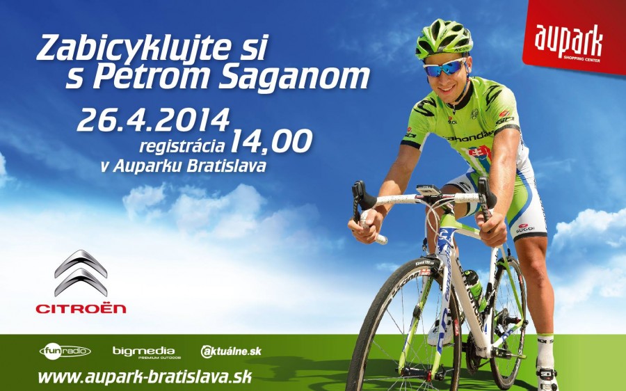Pozvánka: Zabicyklujte si s Petrom Saganom - bikepoint.sk