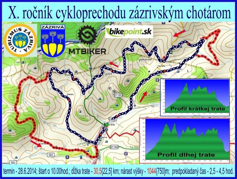 Pozvánka: Cykloprechod zázrivským chotárom 2014 - bikepoint.sk