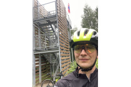 Rozhľadňa – vyhliadková veža na Dubovej