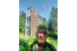 Rozhľadňa – vyhliadková veža na Dubovej